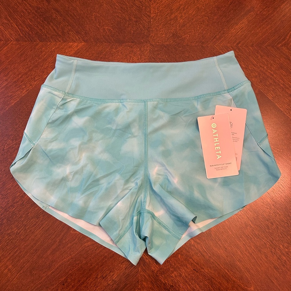Athleta Run With It 3.5” Athletic Shorts